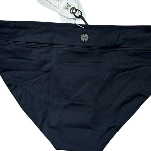 Prana Swimwear Summer Wave Bottom Black Medium NEW NWT Beach Pool Vacation - Picture 5 of 6